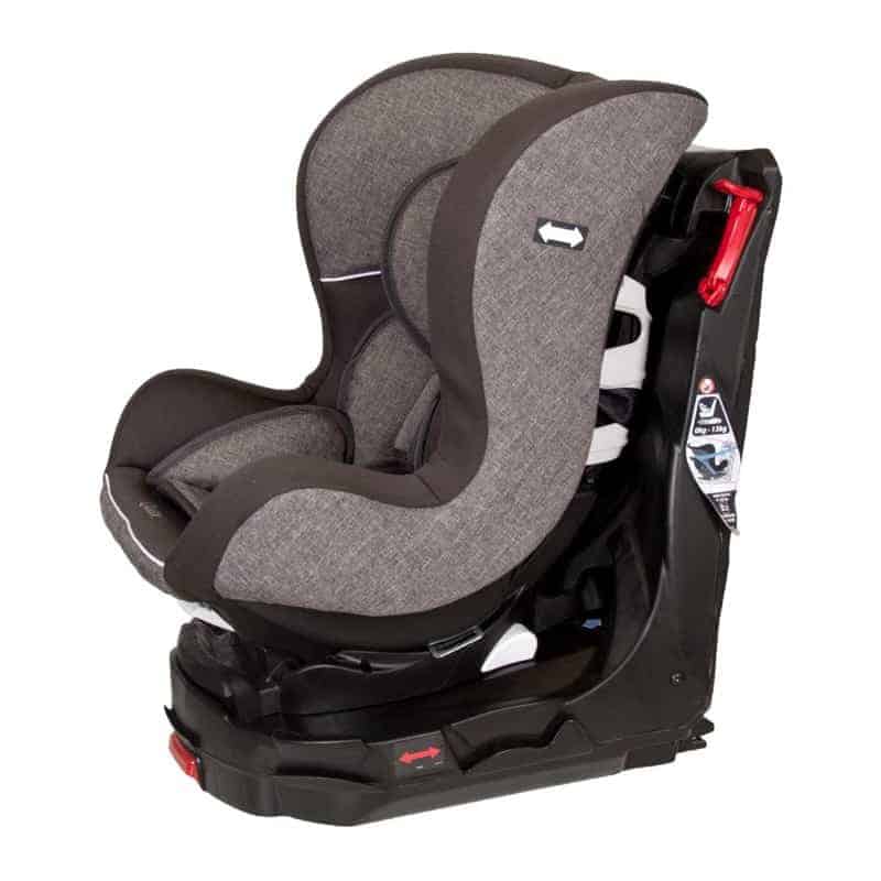 Autostoel Easyrider 360° (group 0/1) linnen grey