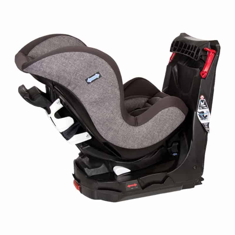 Autostoel Easyrider 360° (group 0/1) linnen grey - Afbeelding 2