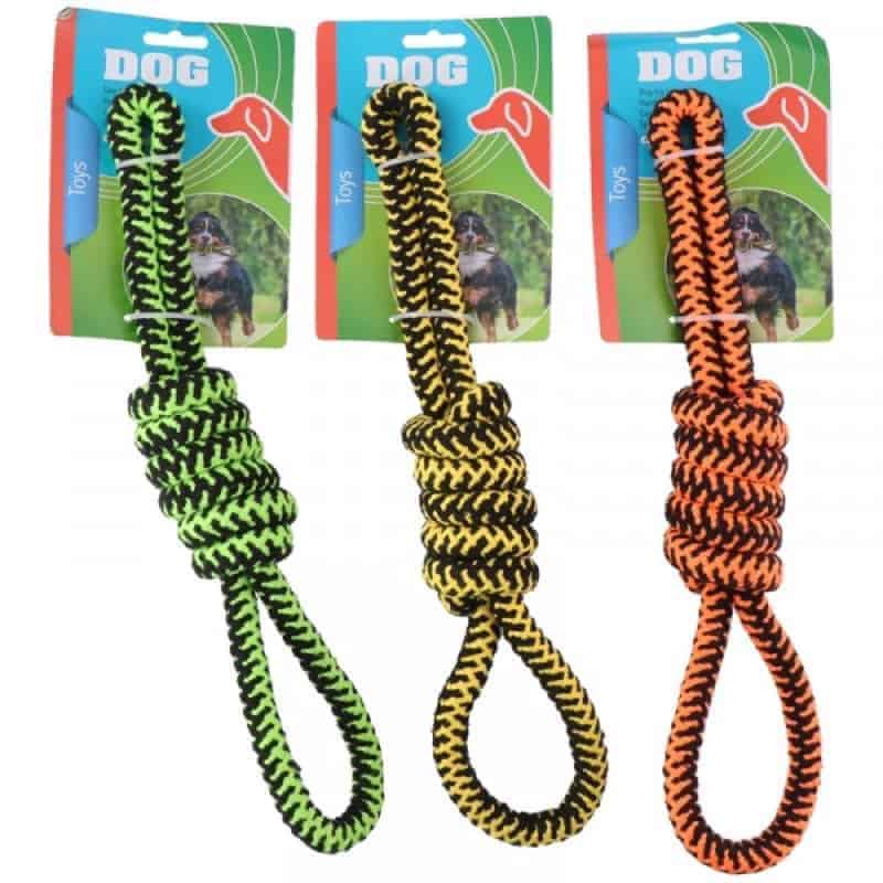 Speeltouw knoop (37cm) voor honden