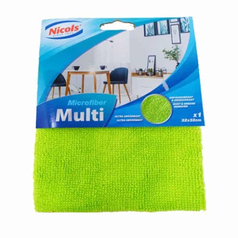 Nicols Vaatdoek 32x32cm Multi