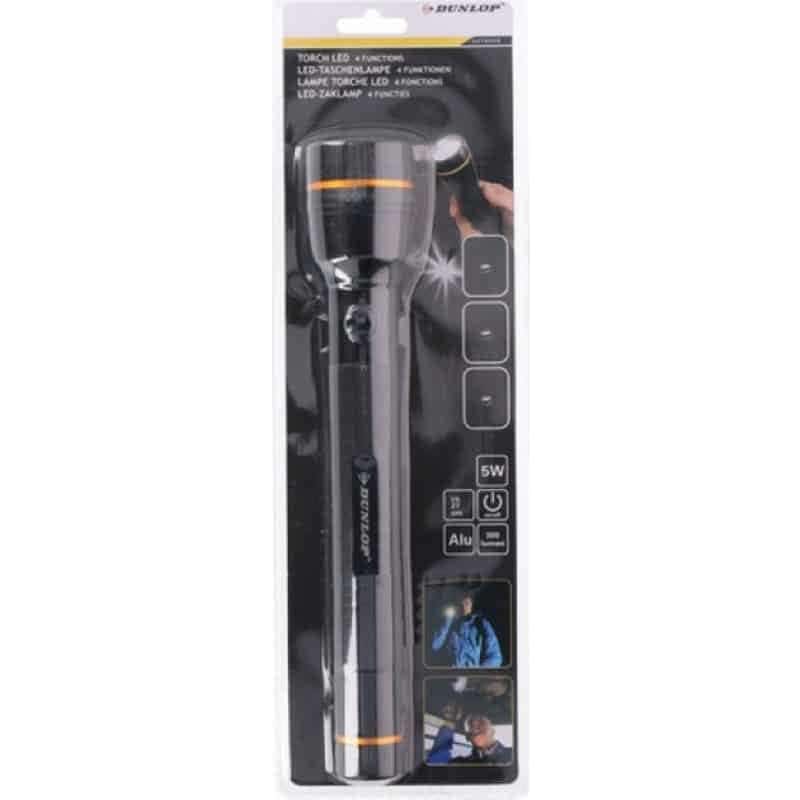 Dunlop Zaklamp LED 5W 300 Lumen 27cm 3xc - Afbeelding 2