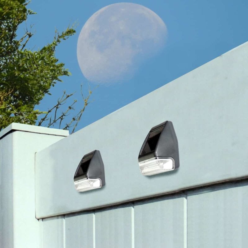 Grundig Solar Muurlamp 2 stuks (66x40x70mm)