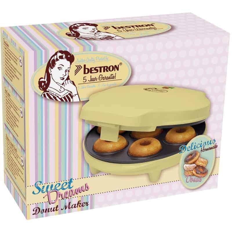 Donut Maker 6 Stuks 700W Vanille - Afbeelding 3