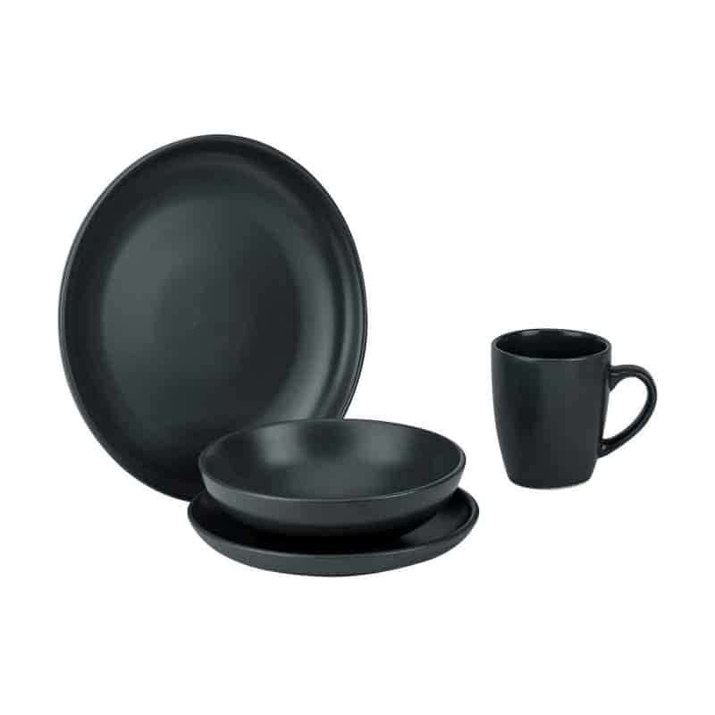 Cosy & Trendy Diep Bord Viva Dark Grey (ø18,4cm) - Afbeelding 2