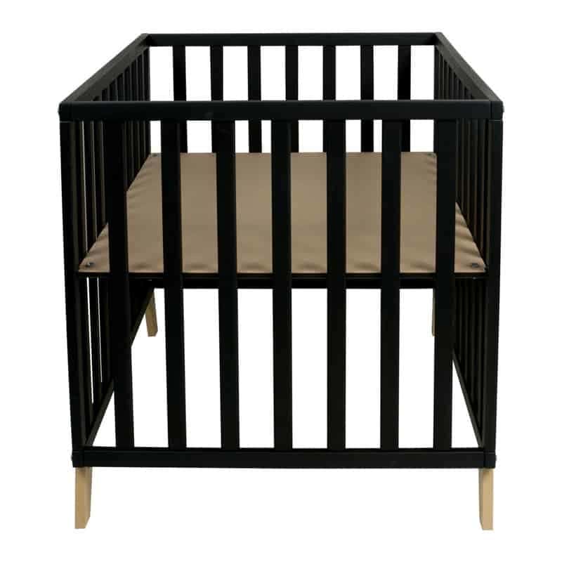Quax box Alix zwart/naturel