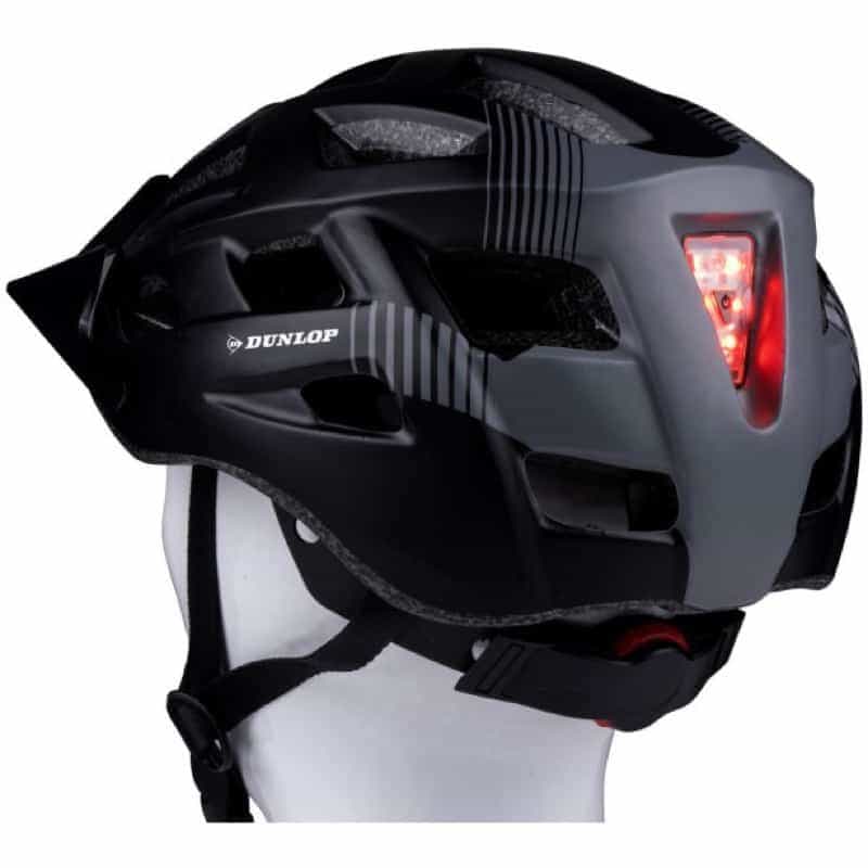 Dunlop Fietshelm Medium met Led 55-58cm