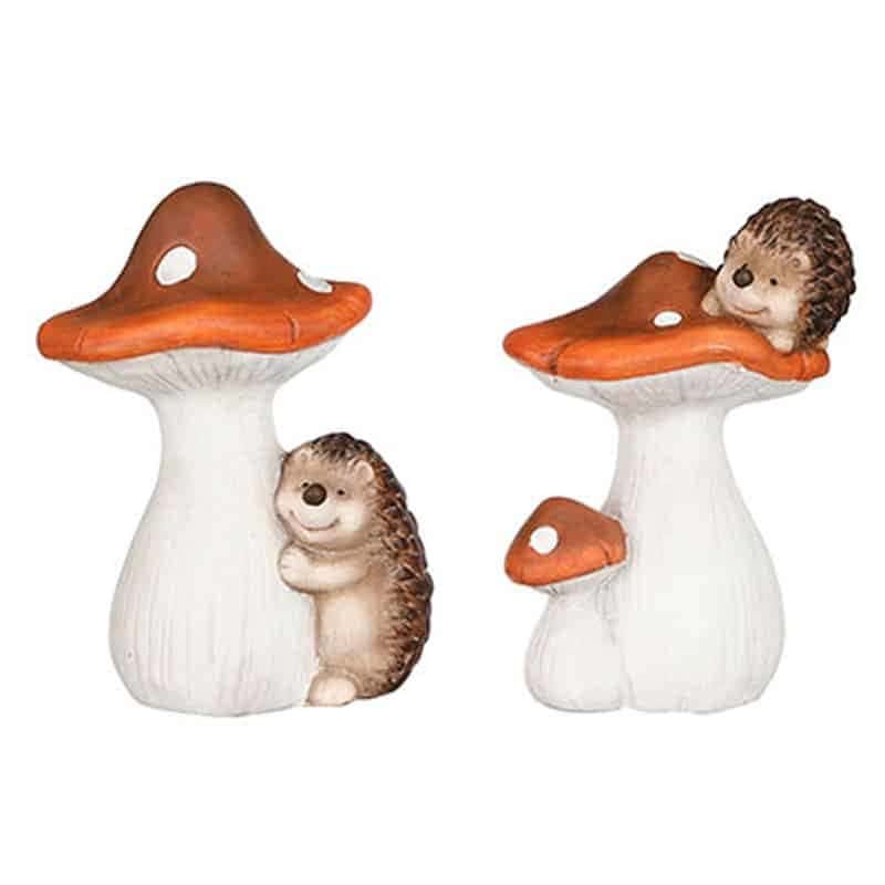 Paddestoel Bruin (H21cm)
