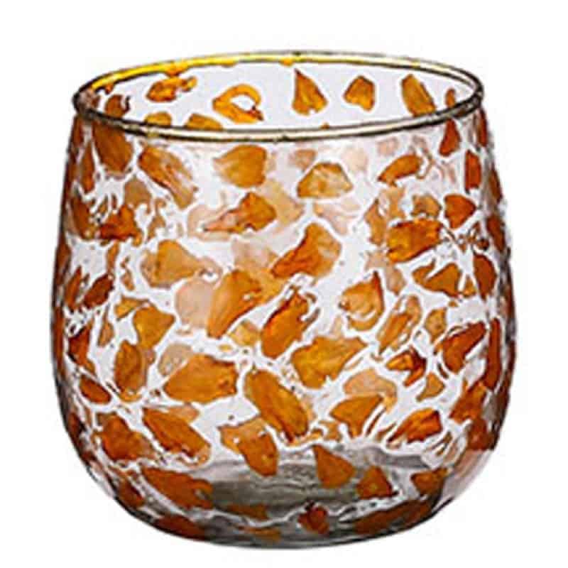 Theelicht Houder Oranje
