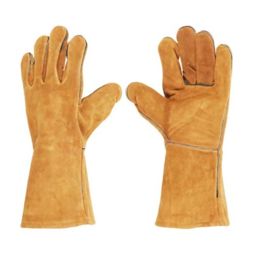 BBQ Handschoen paar leder (36cm)