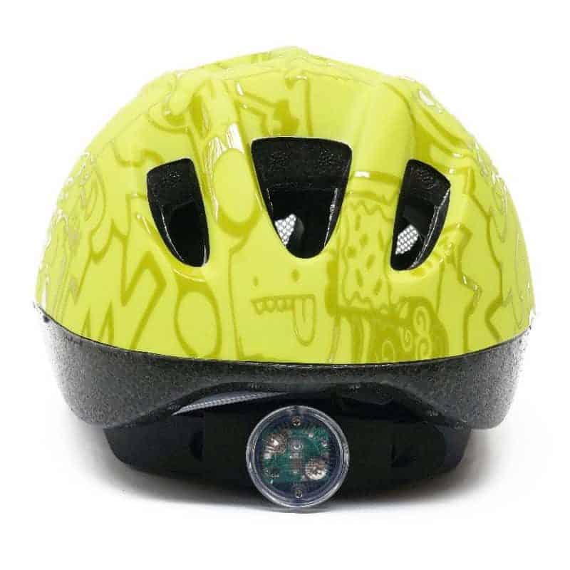 Maxxus AX Kinderhelm Yellow met Led 46-53cm - Afbeelding 2