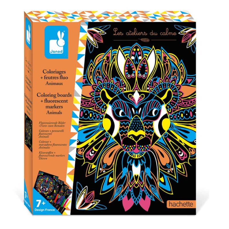 Kleurplaten Dieren fluo