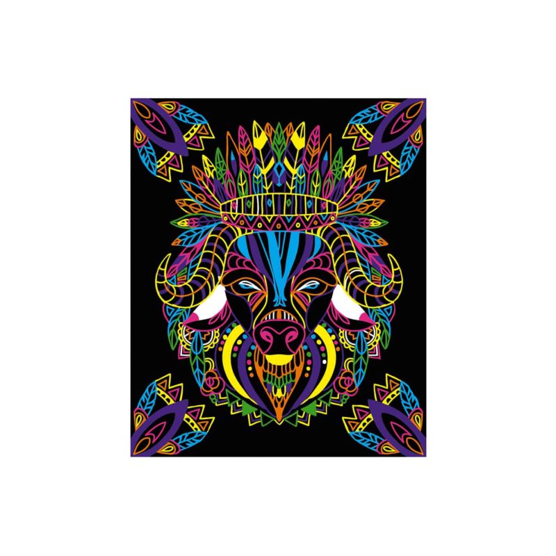 Kleurplaten Dieren fluo - Afbeelding 4