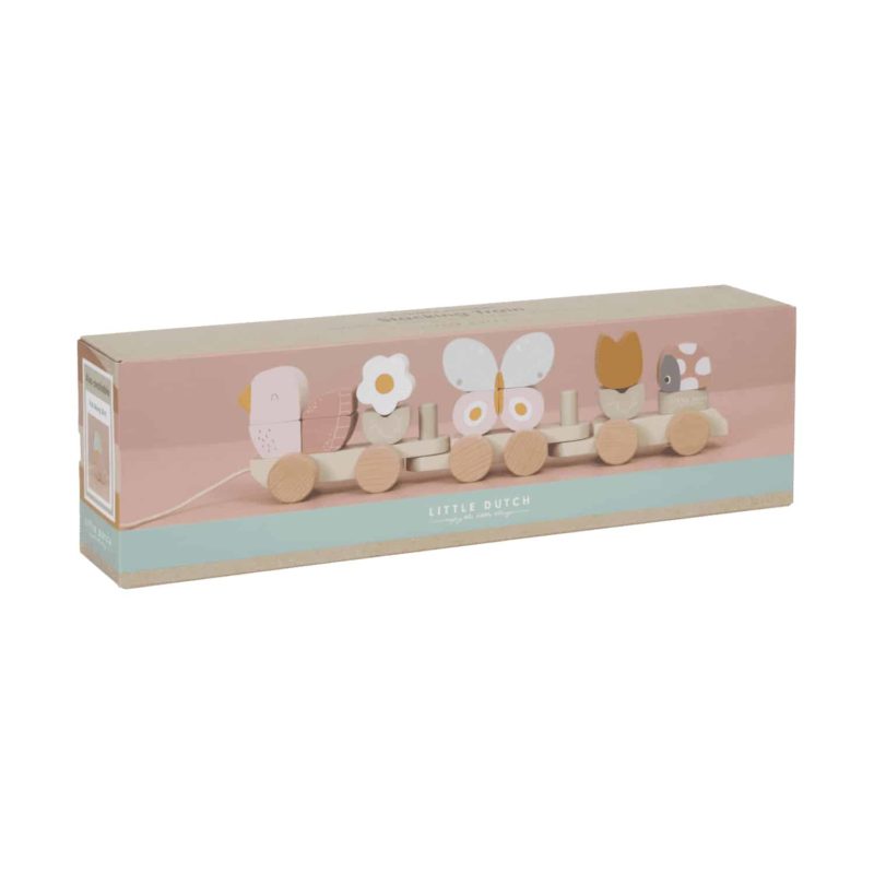 LD Blokkentrein Flowers & Butterflies - Afbeelding 3