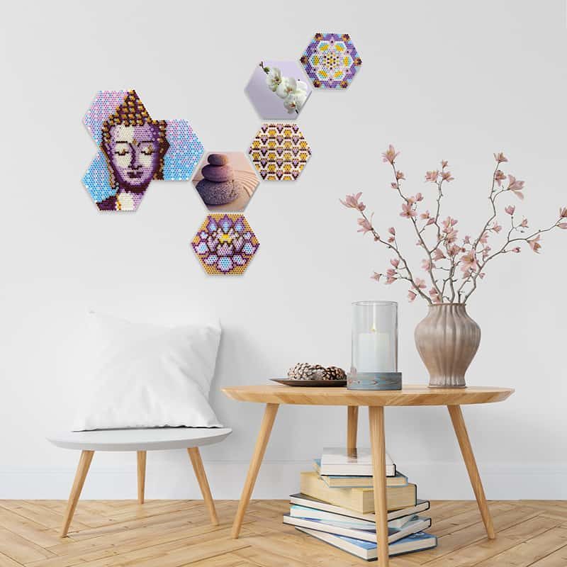 SES Beedz Art Hex Tiles Zen - Afbeelding 2