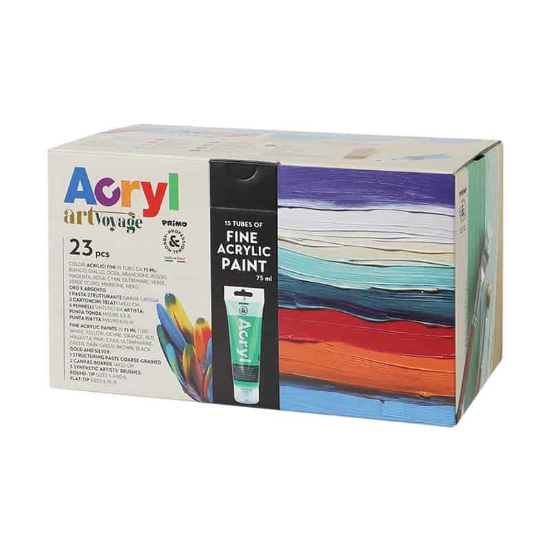 Primo acryl set met tubes - Afbeelding 3