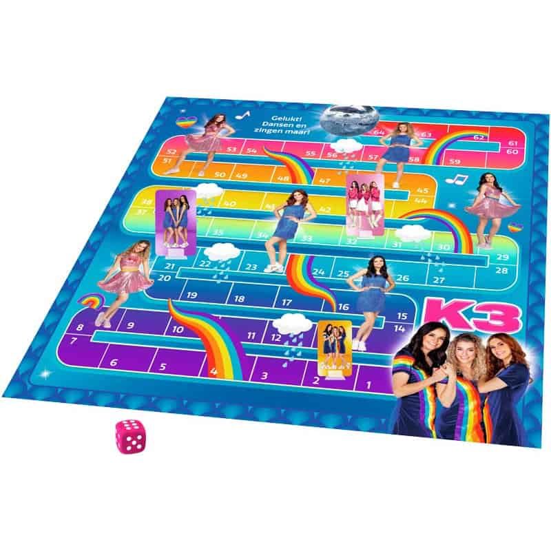 K3 spel dubbel dobbelpret 2 in 1 - Afbeelding 2