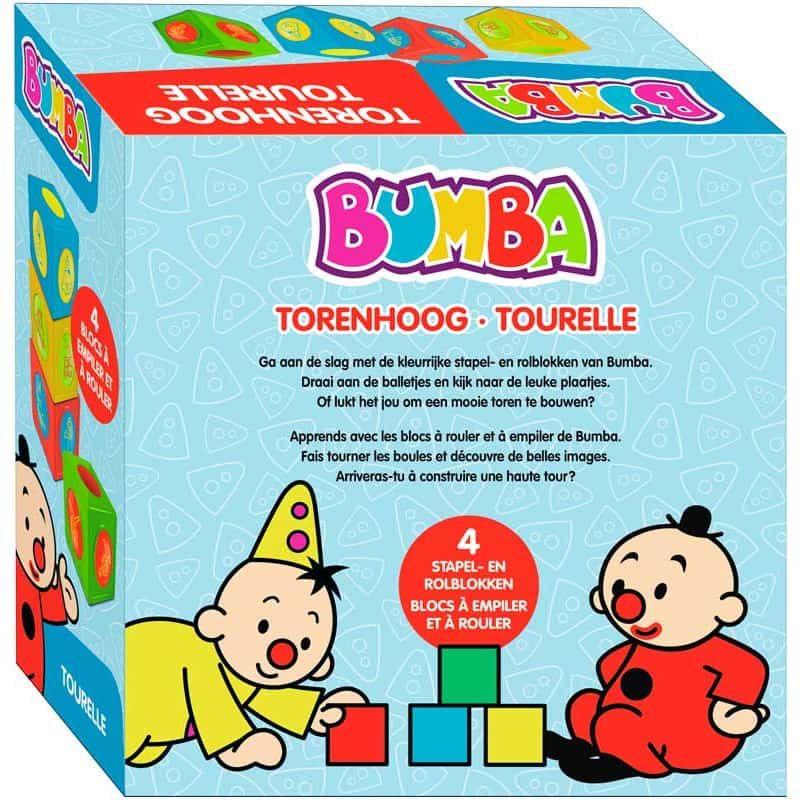 Bumba 4 stapelblokken - Torenhoog - Afbeelding 3