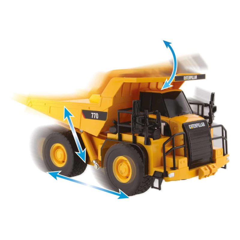 Carrera R/C 1:35 Mining Truck CAT - Afbeelding 3