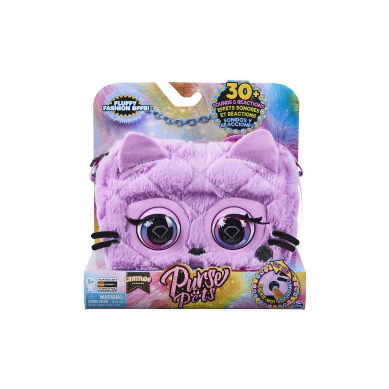 Purse Pets Fluffy Fashion BBF's Cattitude