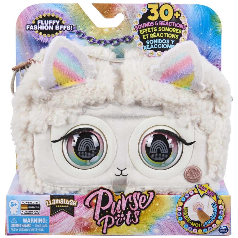 Purse Pets Fluffy Fashion BBF's Llamalush