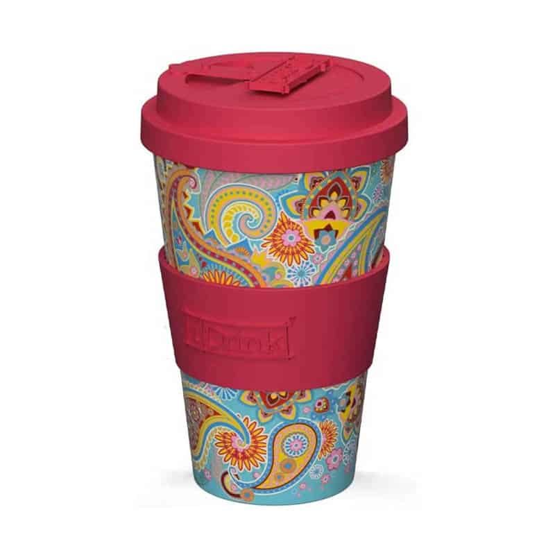Rpet cup 435ml Paisley