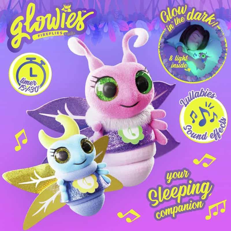 Glowie Firefly Plush pink - Afbeelding 4