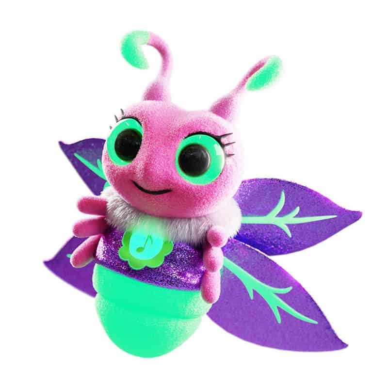 Glowie Firefly Plush pink - Afbeelding 3