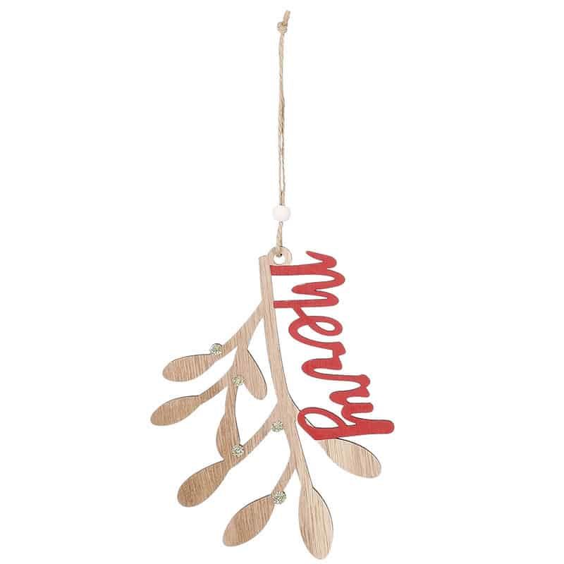Ornament maretak rood