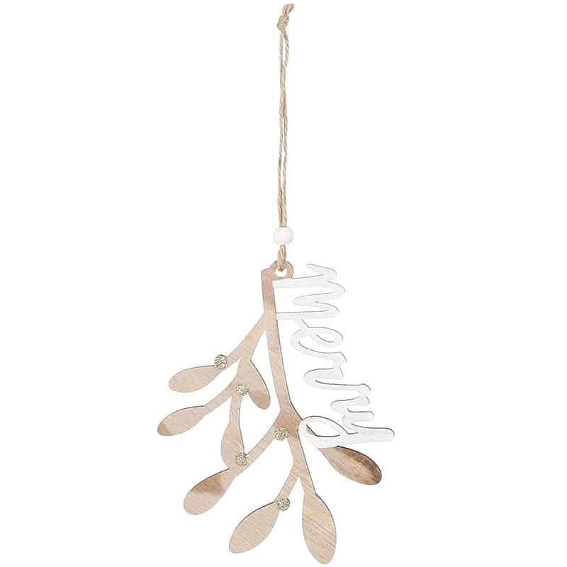 Ornament maretak wit