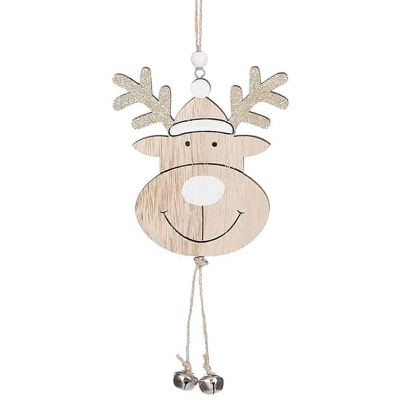 Ornament rendier (2 ass.) - Afbeelding 2