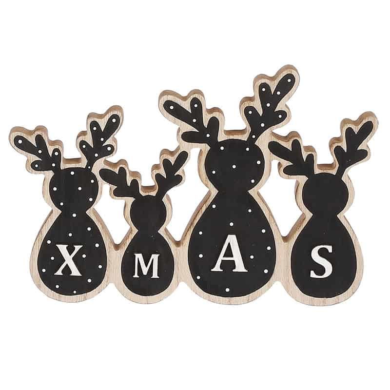 Decoratie Xmas (24x16cm)