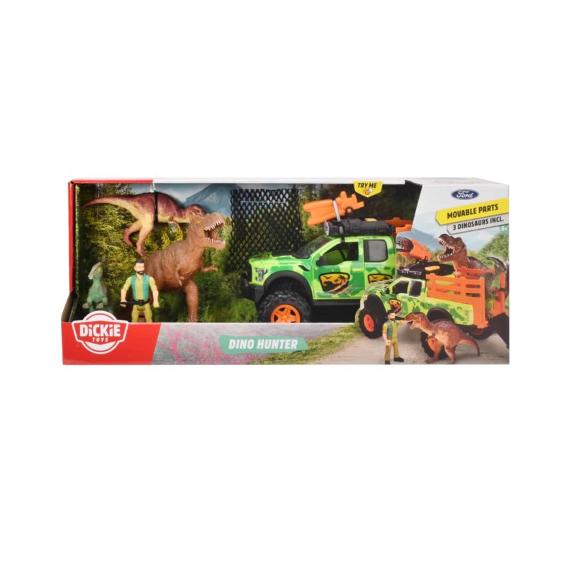 Dickie Dino Hunter Ford Raptor + acc