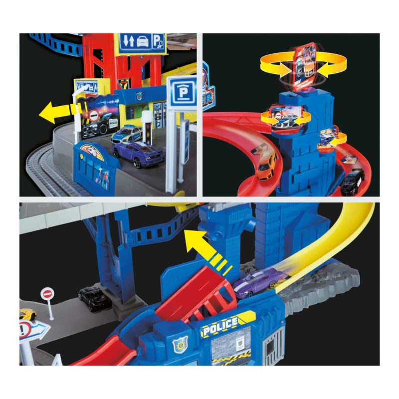 Majorette 5 levels super chase center - Afbeelding 6