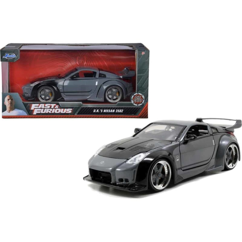 Fast & Furious 2003 Nissan 350Z 1:24 zwart