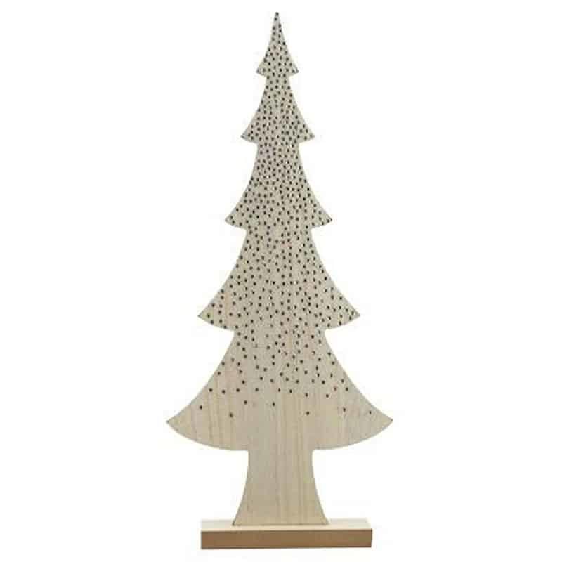 Kerstboom strass (35cm) natuur