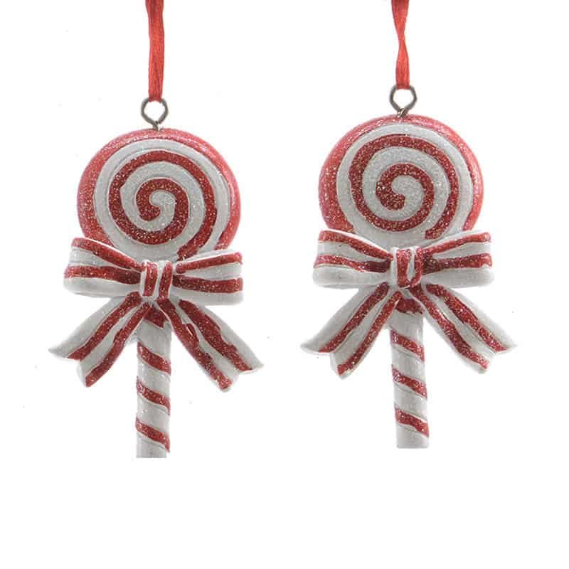 Snoep emaille (4 ass.) rood/wit - 2 stuks - Afbeelding 3