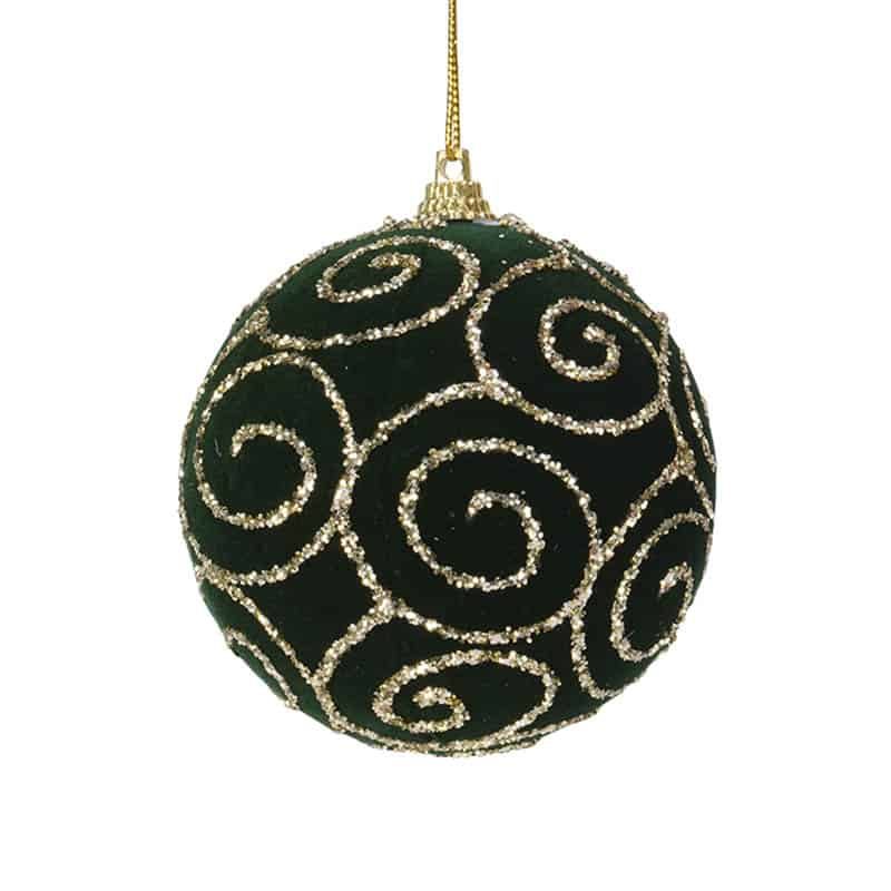 Kerstbal foam - 4ass - Afbeelding 3