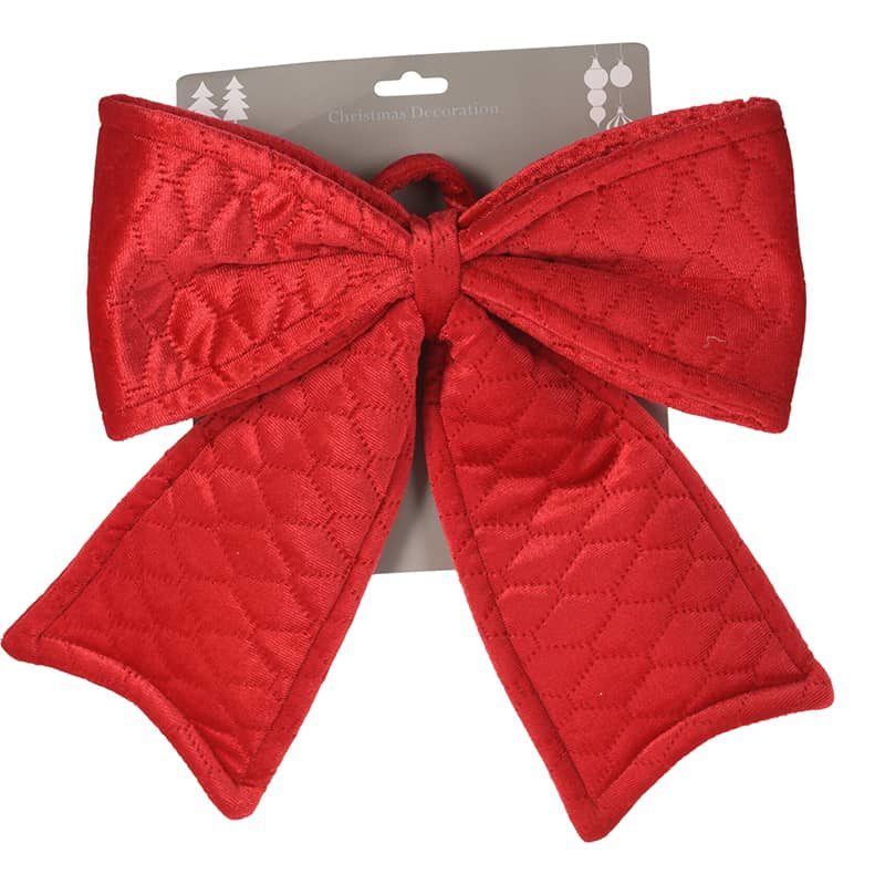 Strik velvet rood