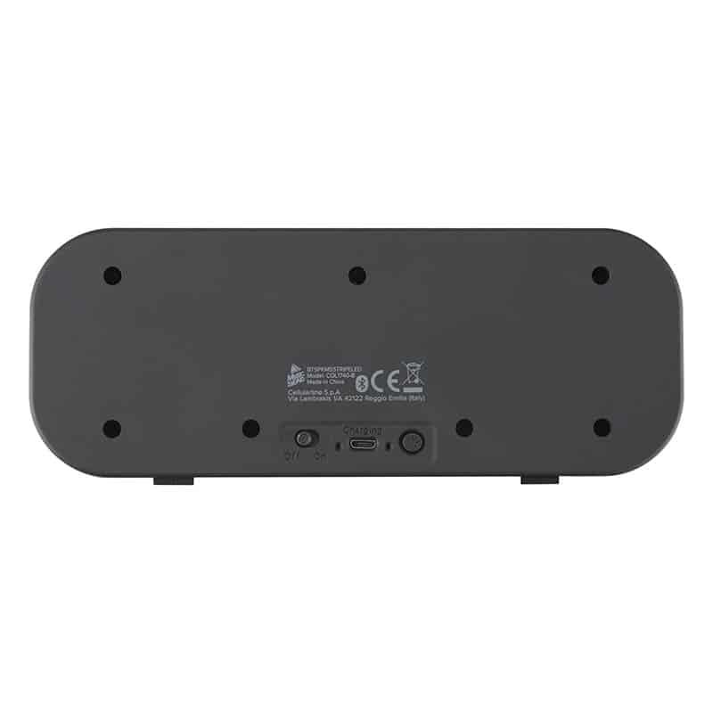 MusicS Speaker wireless led stripe bt zwart - Afbeelding 4