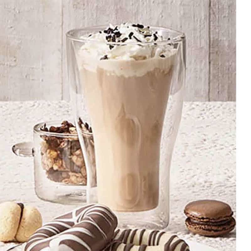 Bormioli latte macchiato tas (2 stuks) dubbelwandig