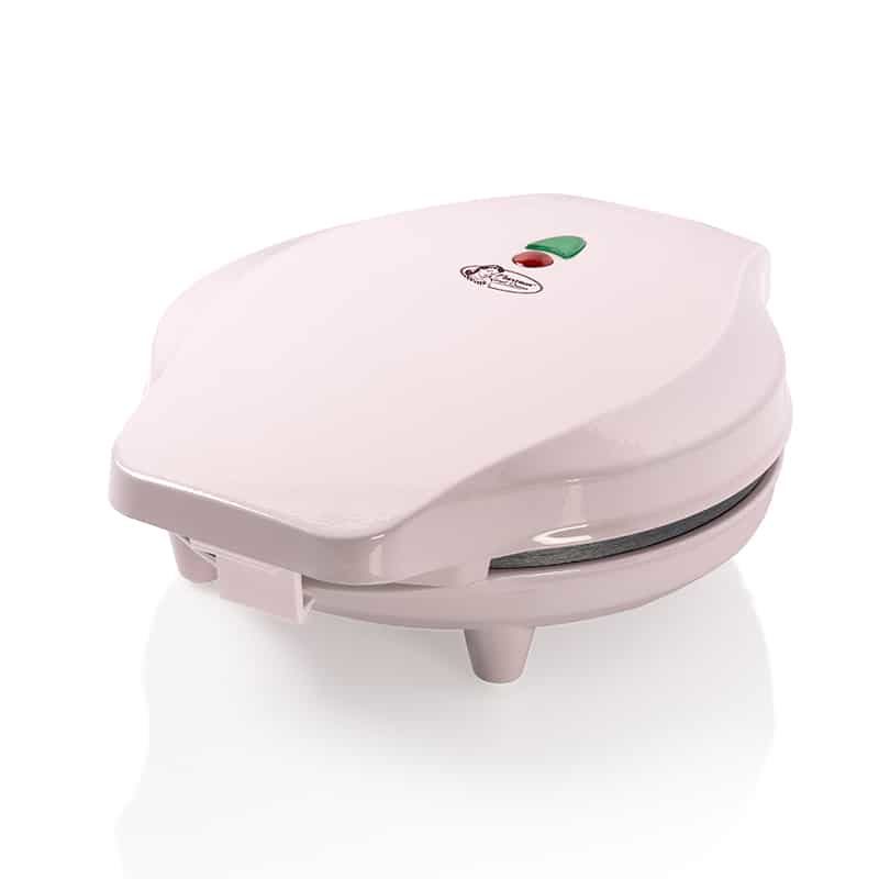 Wafelijzer ronde brusselse wafel roze 700W - Afbeelding 3