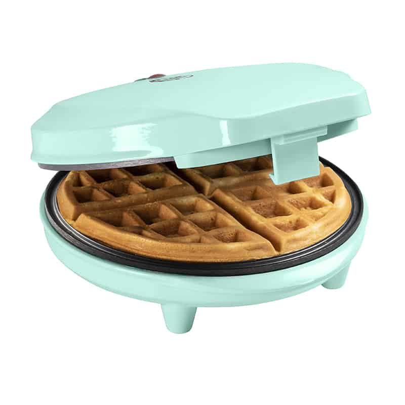 Wafelijzer ronde brusselse wafel mint 700W - Afbeelding 2