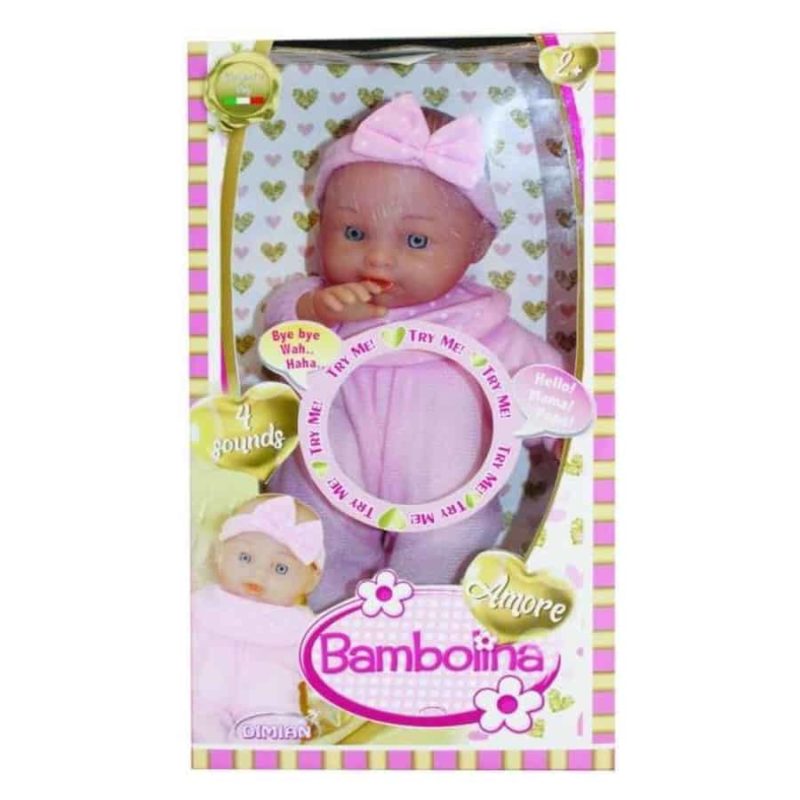 Bambolina Amore babypop met geluid