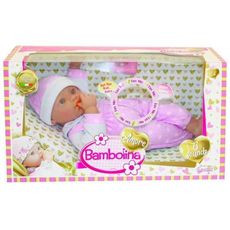 Bambolina Amore babypop (met geluid)