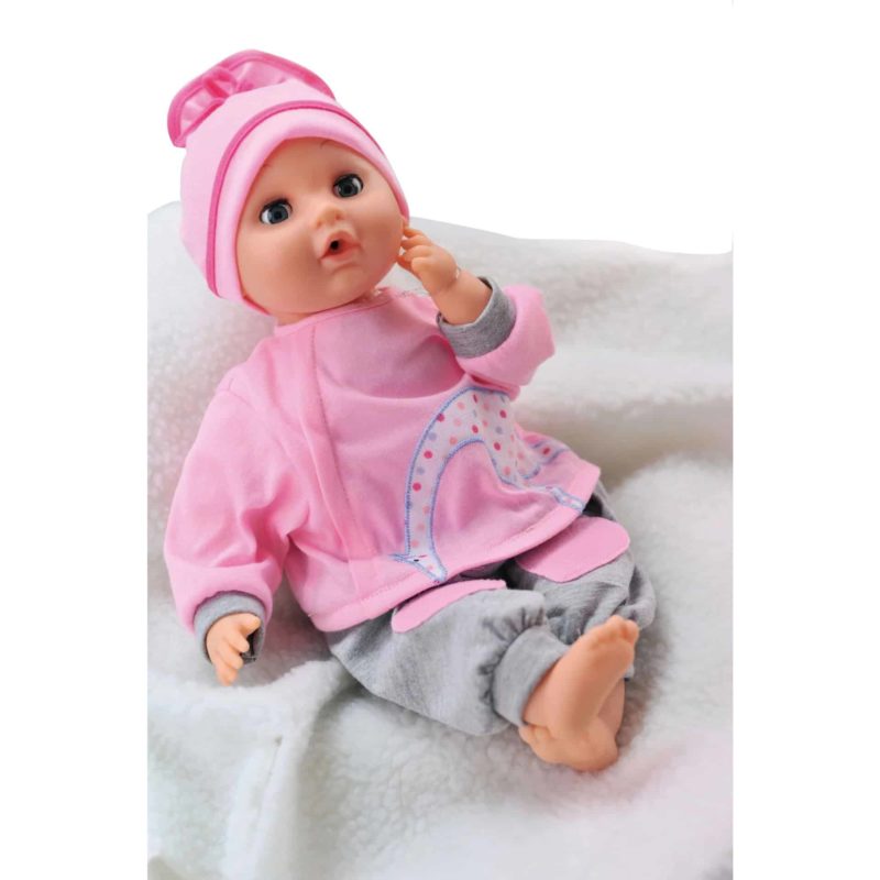 Bambolina babypop met mondbeweging + geluid - Afbeelding 2