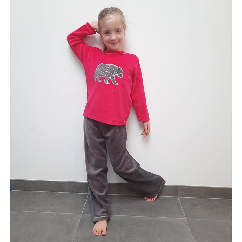 Pyjama glitter beer 2j-8j