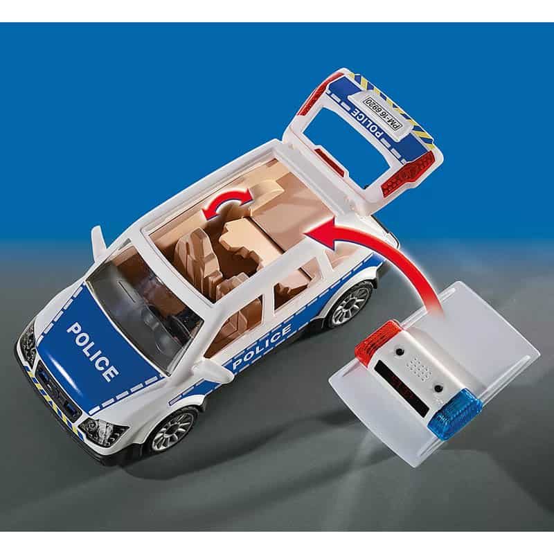 Playmobil City Action: Politiepatrouille met licht en geluid (6920) - Afbeelding 3