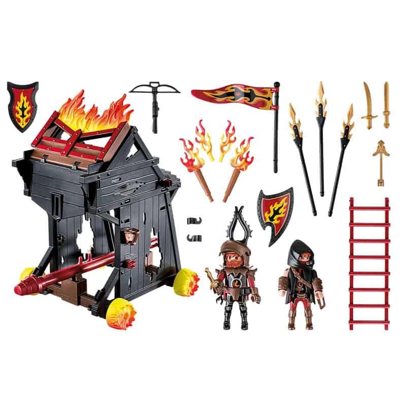 Playmobil Novelmore Burnham Raiders vurige stormram (70393) - Afbeelding 5