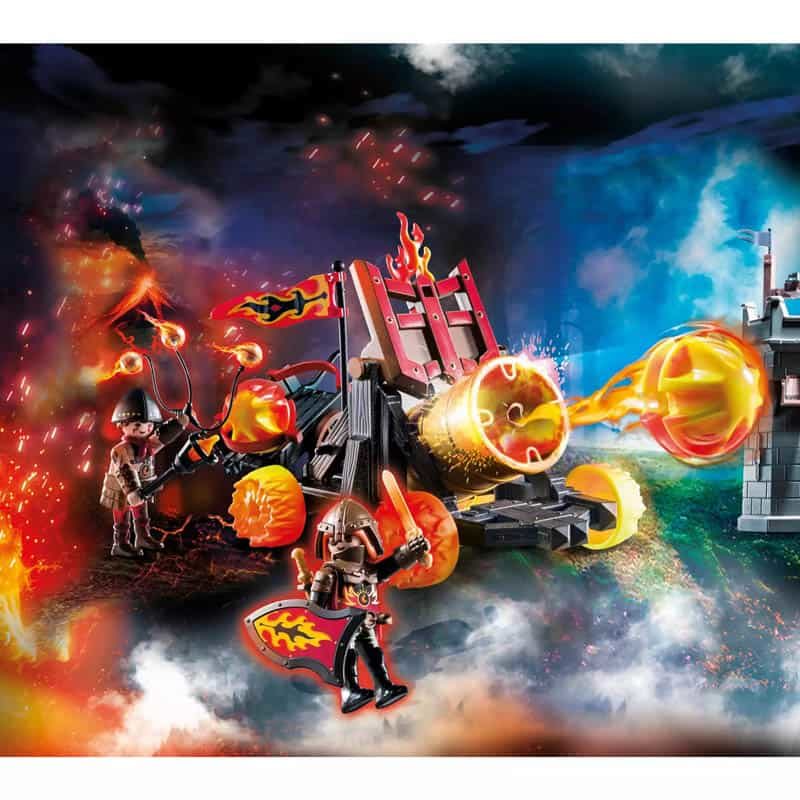 Playmobil Novelmore Burnham Raiders lavabombardement (70394) - Afbeelding 2
