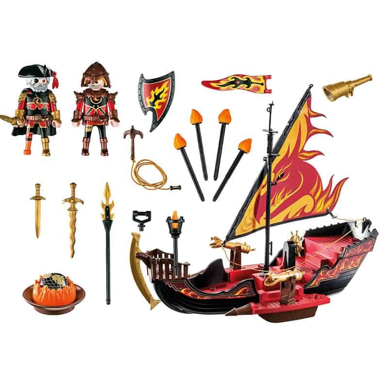 Playmobil Novelmore Burnham Raiders vuurschip (70641) - Afbeelding 7